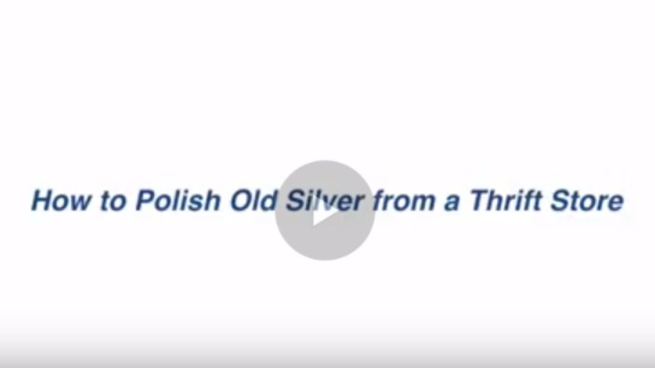 How to clearance polish old silver