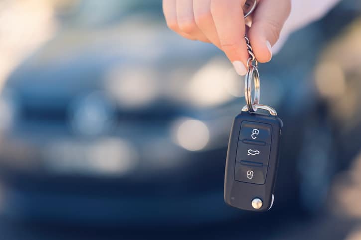 Goodwill AZ | someone holding a car key