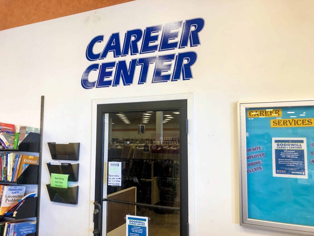 Goodwill AZ | Career Center door