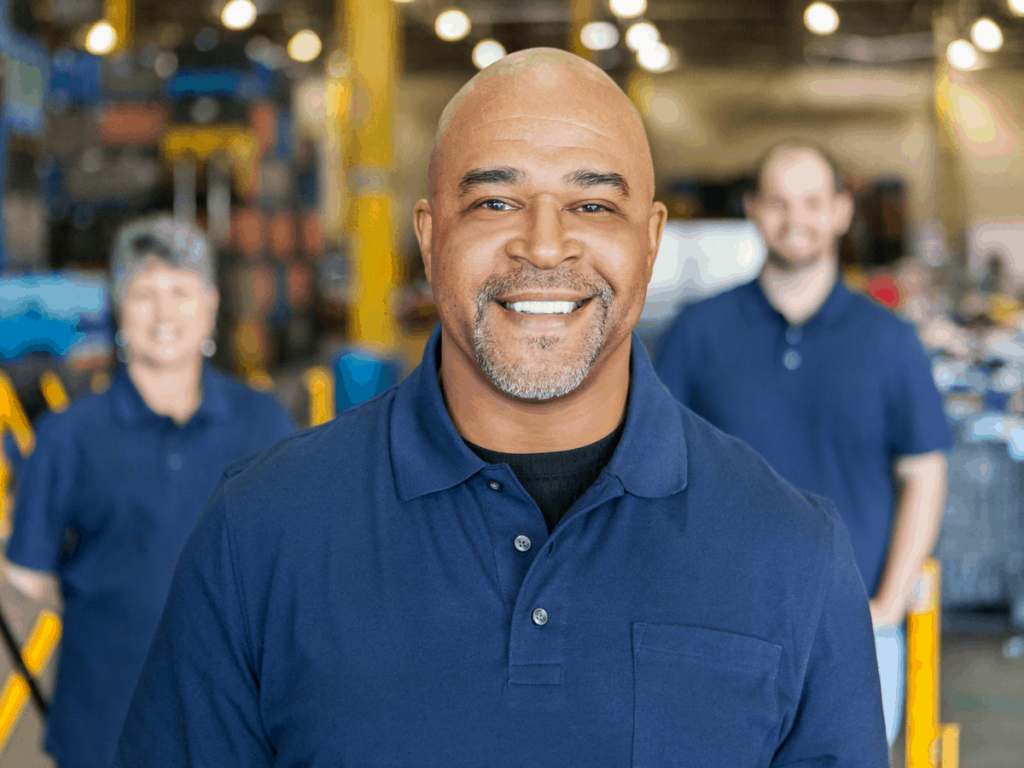 Goodwill AZ | Headshot of man in blue shirt