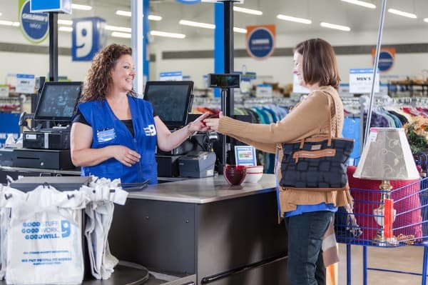 Goodwill AZ | Two women at a cash register