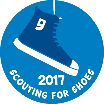 Goodwill AZ | "scouting for shoes" logo