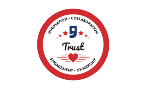 Goodwill AZ | "trust" sticker